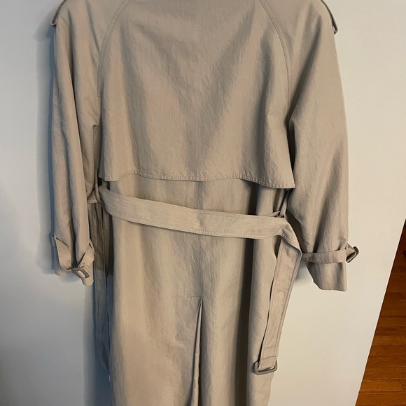 Vintage London Fog Double Breasted Trench Coat with Removable Lining Petite 10 - Picture 7 of 14